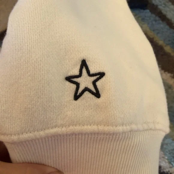 Anthropologie Pilcro Embroidered “Shimmer” Sweatshirt - Picture 5 of 5